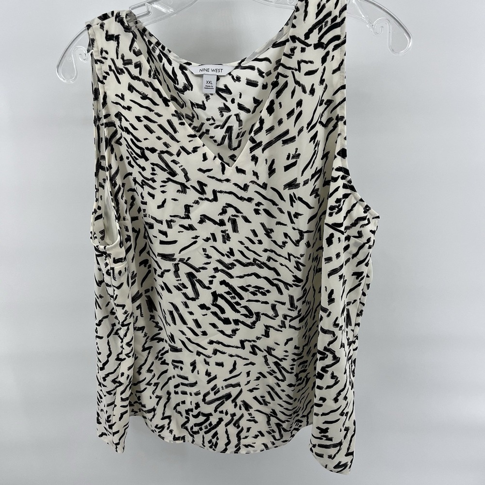 Women's Nine West Xxl‎ Work Shirt Blouse